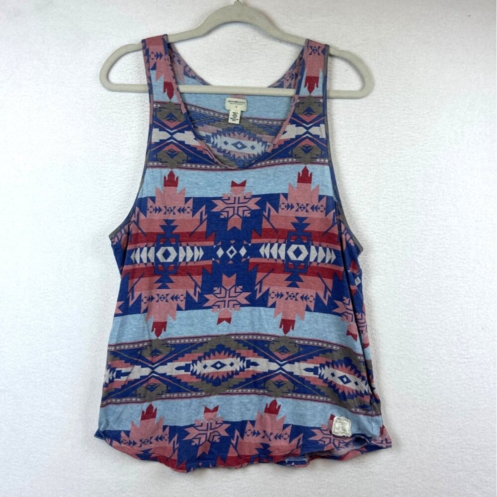 Ralph Lauren Denim & Supply Tribal Tank Mens Sz Small Aztec Southwestern Shirt